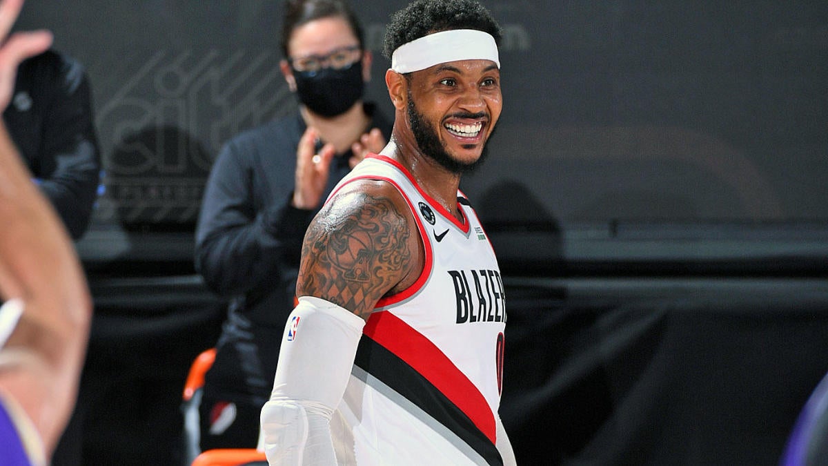 Carmelo Anthony did not travel with Blazers to Los Angeles due to health and safety protocols