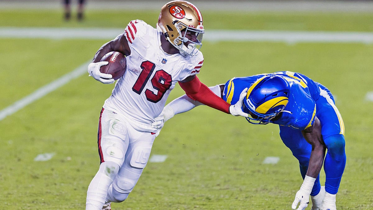 49ers coach Kyle Shanahan says Deebo Samuel will be 'out a while' after  injuring hamstring vs. Washington - CBSSports.com