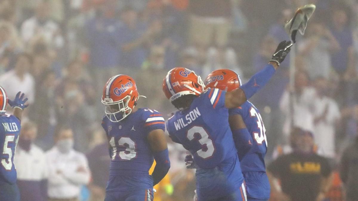 Watch: Florida C.P.  Marco Wilson throws a shoe, which leads to a penalty, then a field goal for LSU to win the game