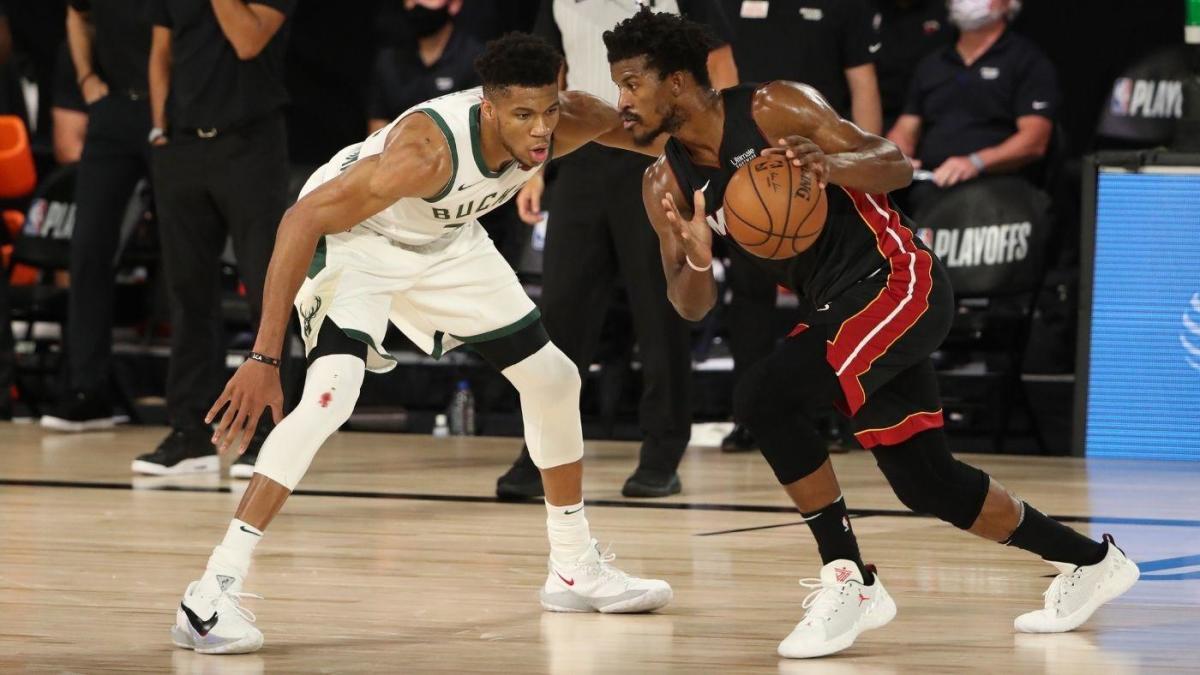 Jimmy Butler likes Giannis Antetokounmpo's decision to re-sign with Bucks: 'I want to go up against the best' - CBSSports.com