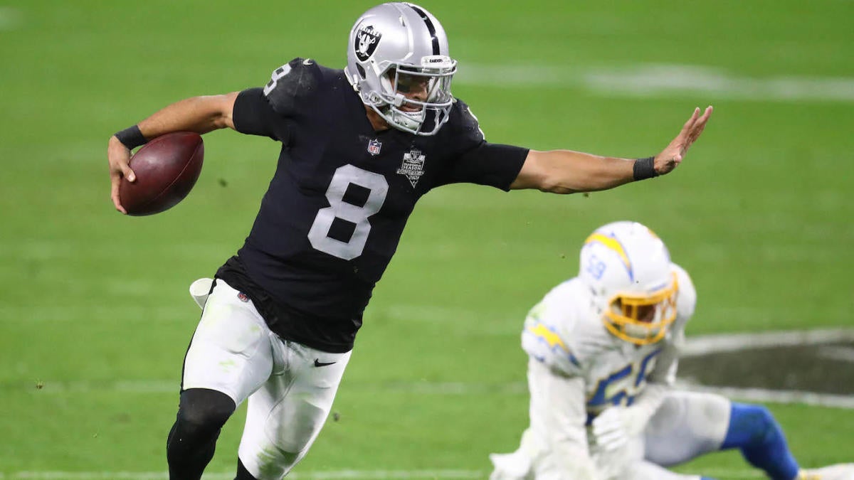 Raiders vs. Chargers score: Justin Herbert leads L.A. to an overtime win  over the Raiders and Marcus Mariota 