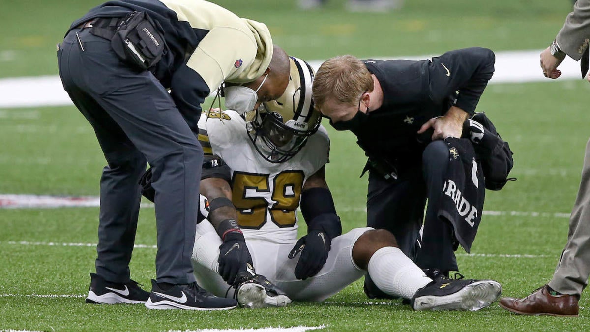 Saints lose Kwon Alexander for the season after linebacker suffers torn  Achilles, per report 