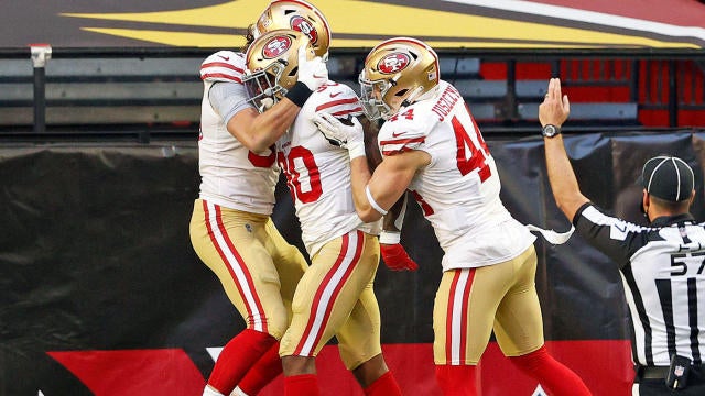 49ers At Cardinals Score C J Beathard Jeff Wilson Complement San Francisco S Dominant Defense In 12 Win Cbssports Com