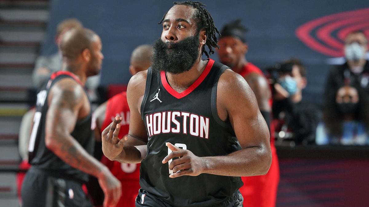 Rockets James Harden Reminds Other Nba Teams Why They Should Trade For Him With Sparkling 44 Point Debut Cbssports Com