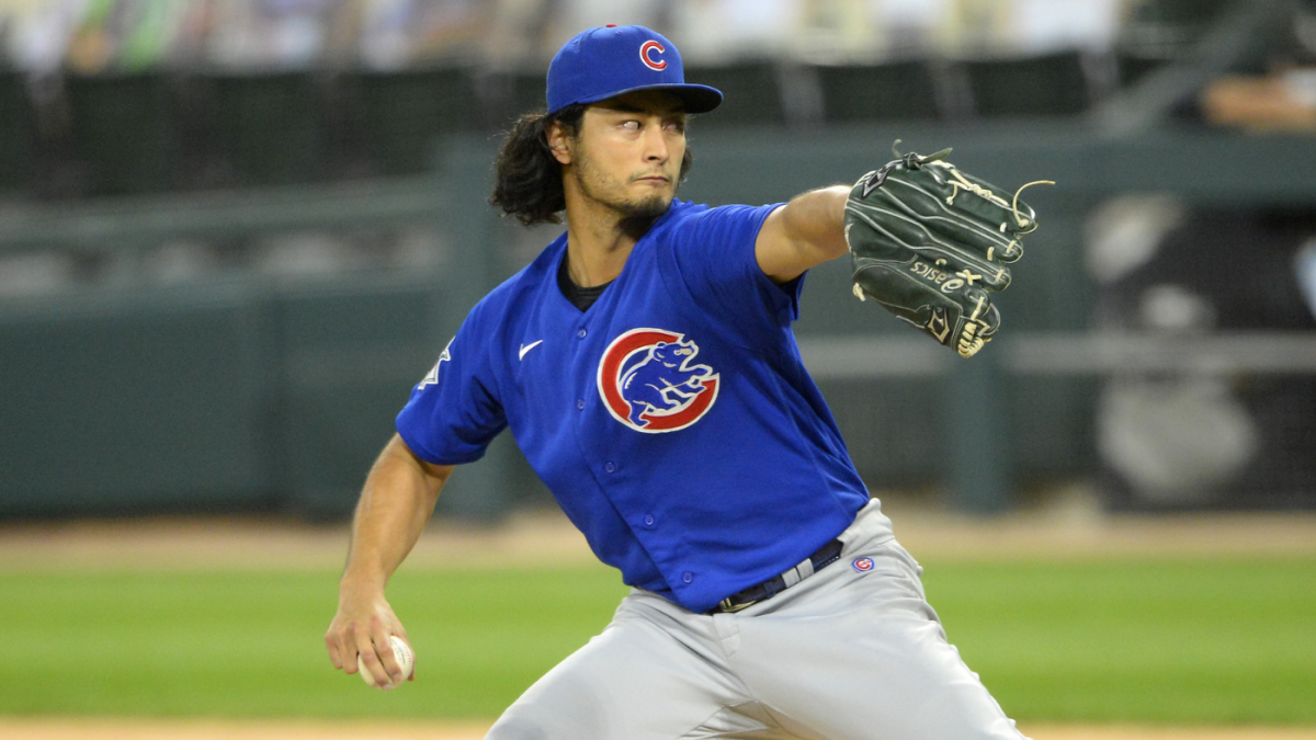 Priests pushing Yu Darvish from the Cubs after putting Blake Snell in exchange with Rays