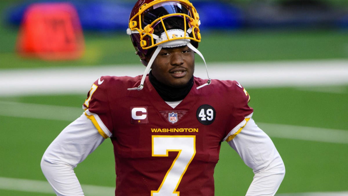 Dwayne Haskins, Washington Redskins quarterback, missed the last play of  the game taking a selfie