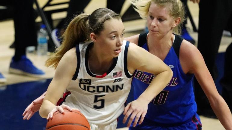 Women's college basketball power rankings UConn moves up after strong