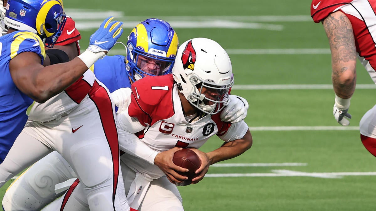 Cardinal against rams: Kyler Murray limps to locker room after injuring ankle during first ride