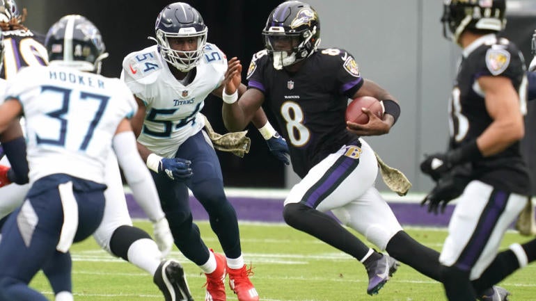 NFL: Tennessee Titans at Baltimore Ravens