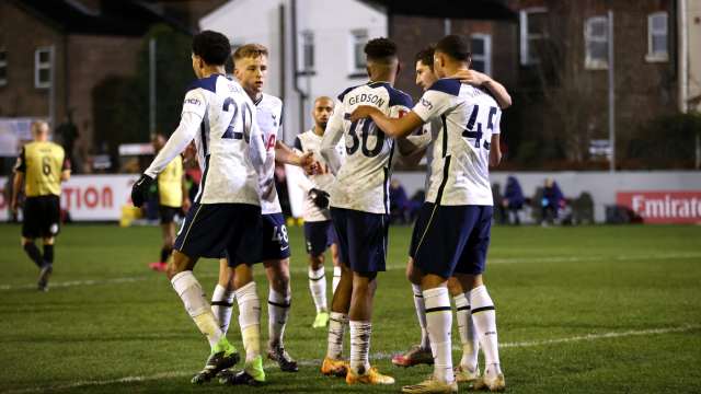 Marine Vs Tottenham Score Spurs Take Care Of Fa Cup Business At Eighth Tier Side As Vinicius Nets Hat Trick Cbssports Com