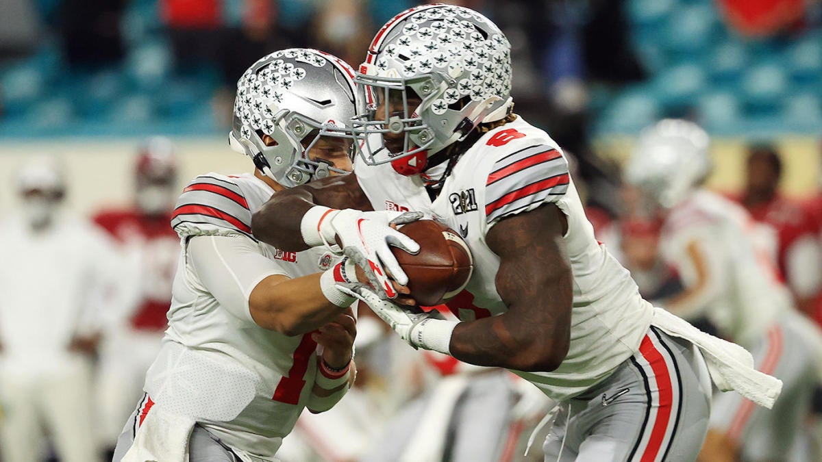 National Championship 2021: Ohio State star RB Trey Sermon is on his way to injury after one series
