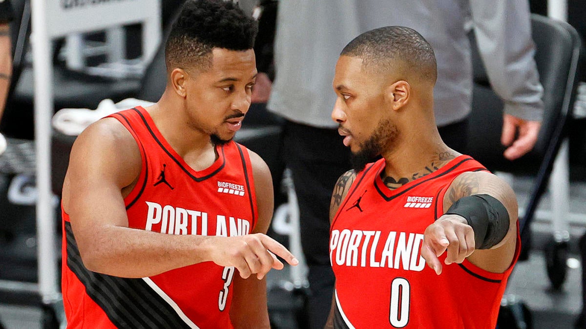 Damian Lillard scoffs at the suggestion that he and CJ McCollum may not be the NBA’s best defense, and he’s right