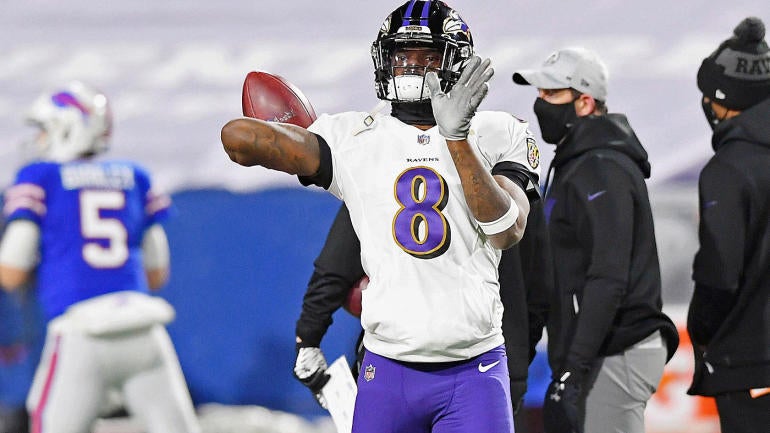 Lamar Jackson ruled out of Ravens playoff game vs. Bills after failing ...