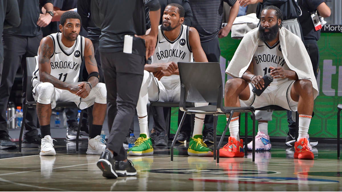 The Nets big three, Kyrie Irving, Kevin Durant and James Harden, are just beginning to reveal themselves