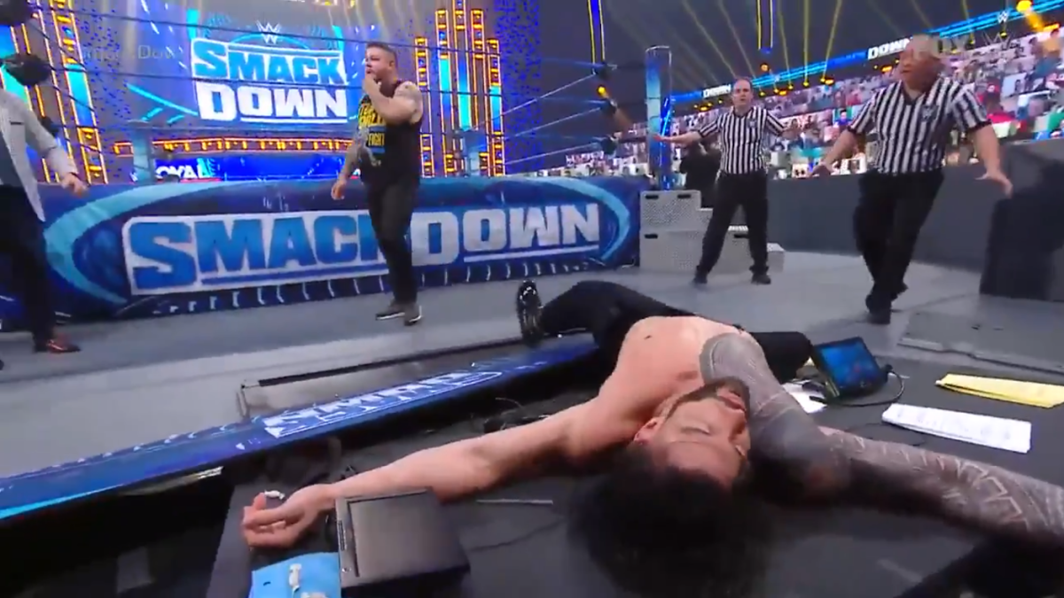 WWE SmackDown results, summary, grades: Kevin Owens ends the wild show as the last man to stand