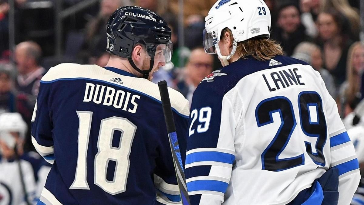 Blue jackets and Jets exchange disgruntled stars Patrik Laine and Pierre-Luc Dubois