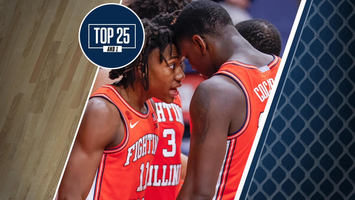 College basketball rankings Illinois makes big move in new Top 25 And