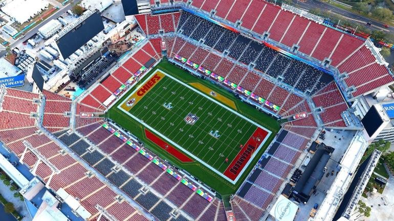 Raymond James Stadium Super Bowl LV 55 Chiefs Buccaneers