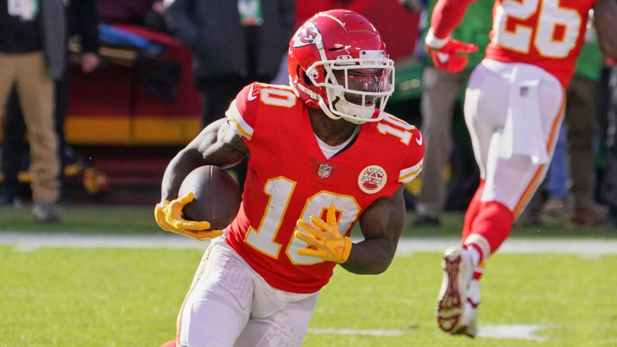 Youth Kansas City Chiefs #10 Tyreek Hill White 2021 Super Bowl LV