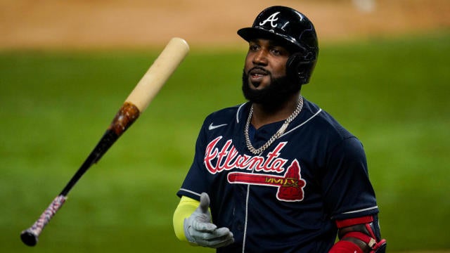 Marcell Ozuna, Atlanta Braves outfielder, arrested on domestic violence  charges, police say
