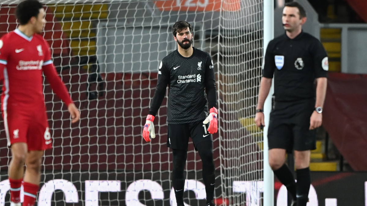 Liverpool Vs Manchester City Player Ratings Alisson S Mistakes Doom Reds Phil Foden Has Night To Remember Cbssports Com