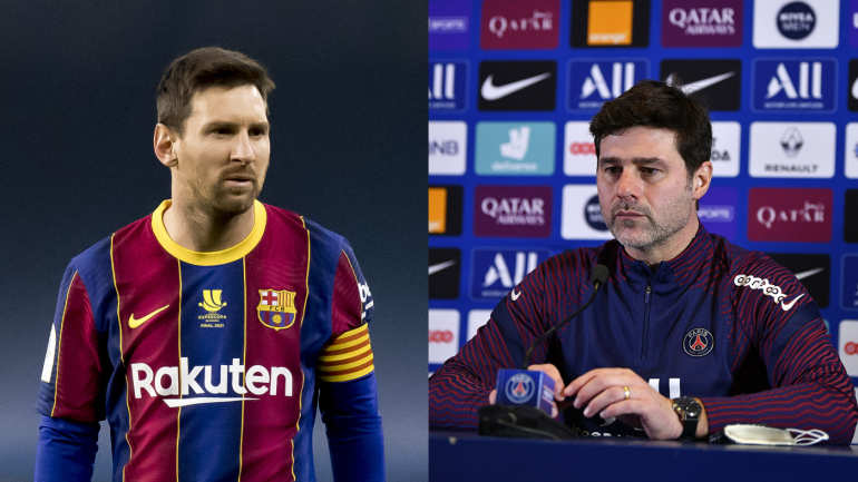 PSG coach Mauricio Pochettino on Lionel Messi rumors: 'No ...