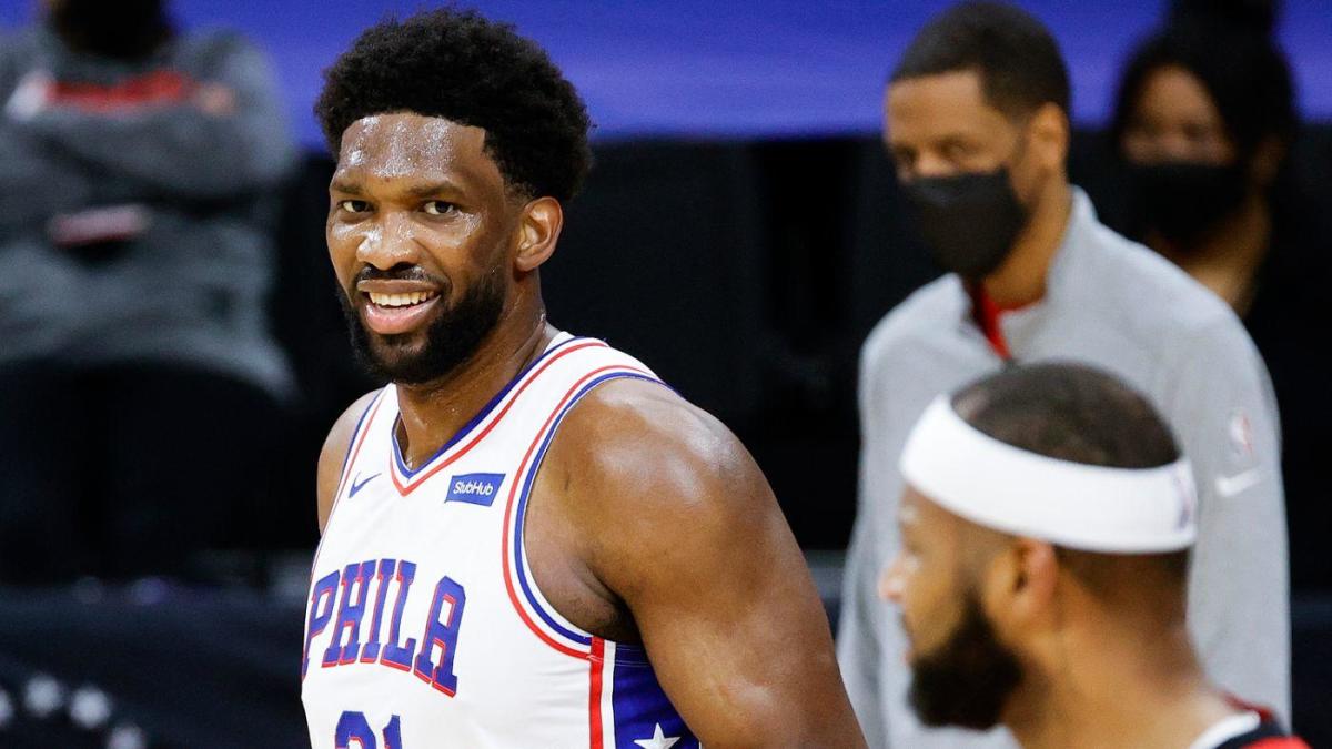 Joel Embiid plays Allen Iverson and Wilt Chamberlain with another big game in Sixers’ victory over Rockets