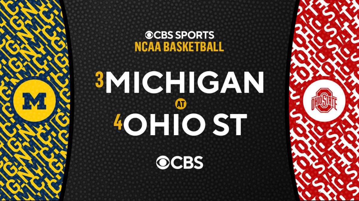 Michigan vs. Ohio State: Live stream, watch online, tipoff time, odds, line, spread, pick - CBS Sports