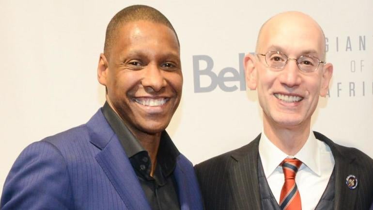 Masai Ujiri Adam Silver NBA