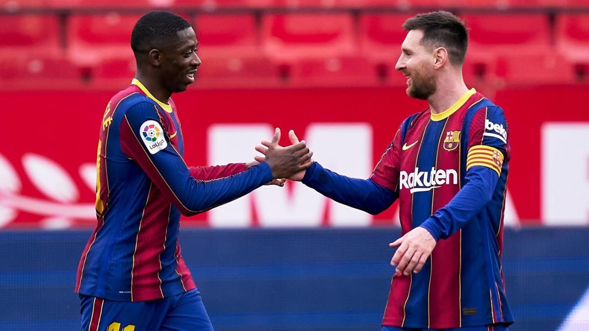 Sevilla vs. Barcelona score, player ratings: Magical Messi and Dembele record goal and assist in huge away win - CBSSports.com