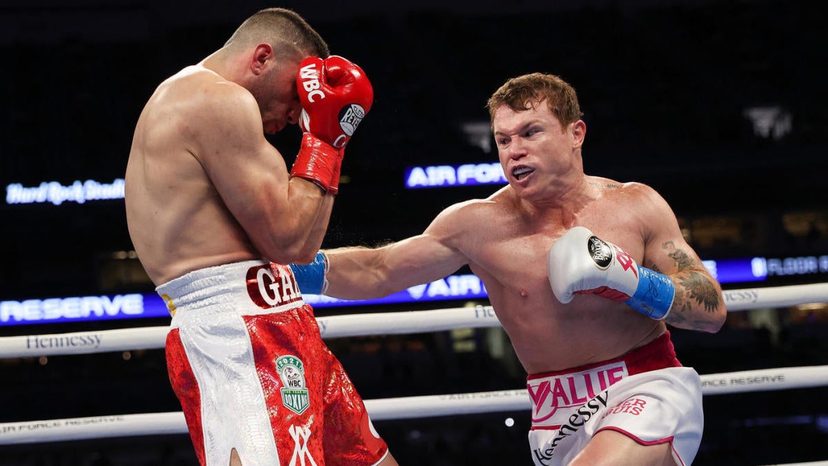 Canelo Alvarez vs. Avni Yildirim fight results: Alvarez overwhelms foe for easy TKO to retain titles - CBSSports.com