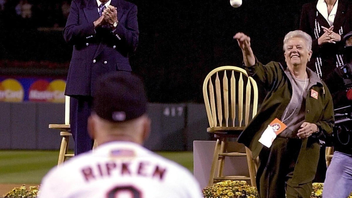 My mom took this picture at Ripken day last season. I felt it was