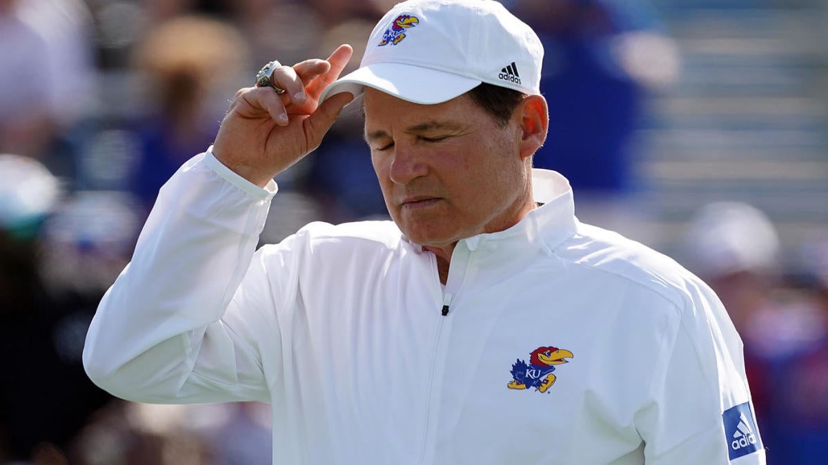 Kansas coach Les Miles is parting ways amid allegations of misconduct at LSU