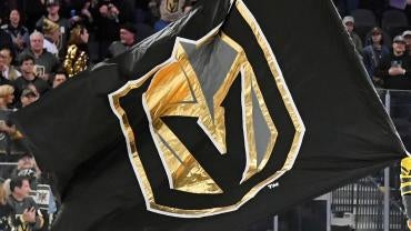 Vegas Golden Knights Logo Flag