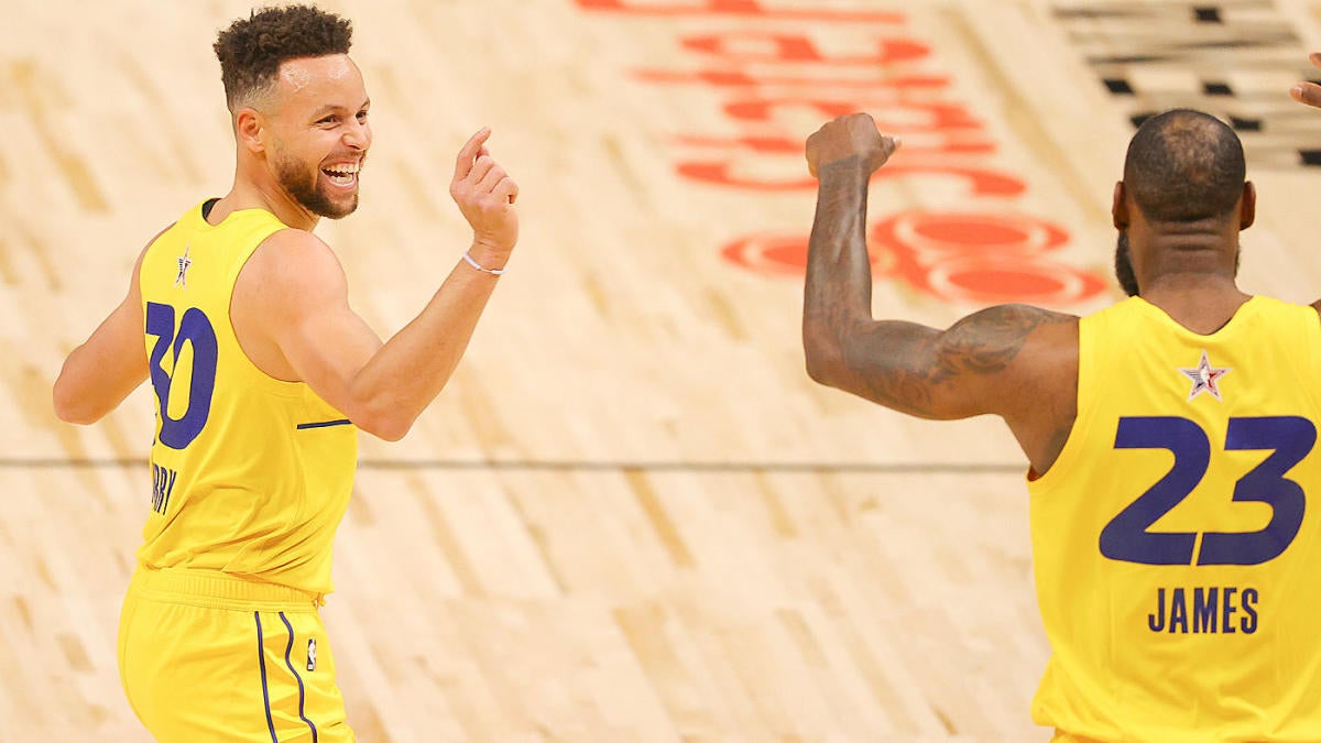 Curry and Lillard hit back-to-back half-court shots as Team LeBron