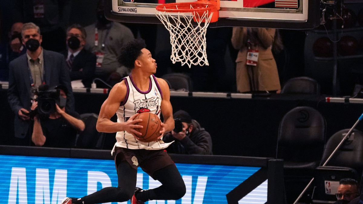 21 Nba Slam Dunk Contest Every Finish From Anfernee Simons Obi Toppin And Cassius Stanley Cbssports Com