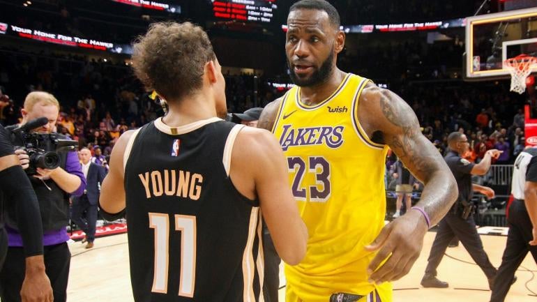 LeBron James Trae Young