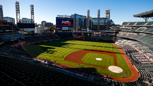 WOW!! What a beautiful day it was yesterday to be back at Truist Park for a  Braves Watch Party- such a great idea, masks, social distancing and all!  How