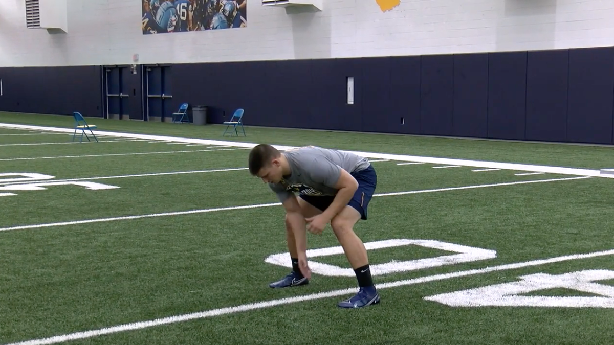 WVU Pro Day Highlights Kyle Poland