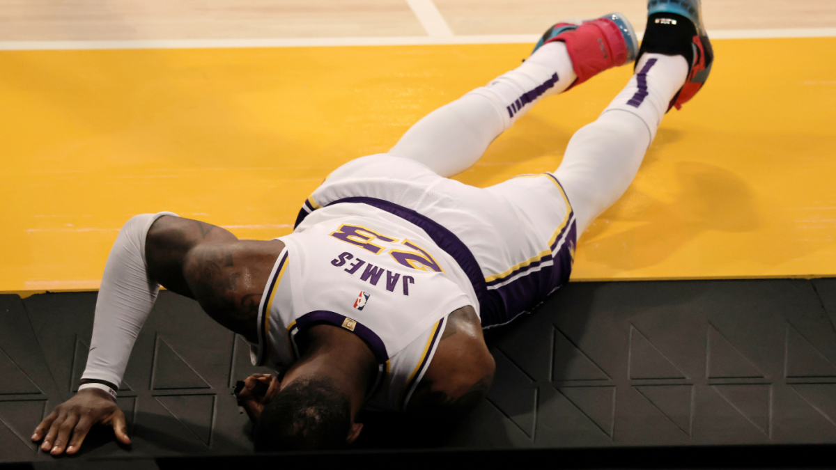 Update on LeBron James injury: The Lakers will star in an ankle MRI after leaving the game against the Hawks