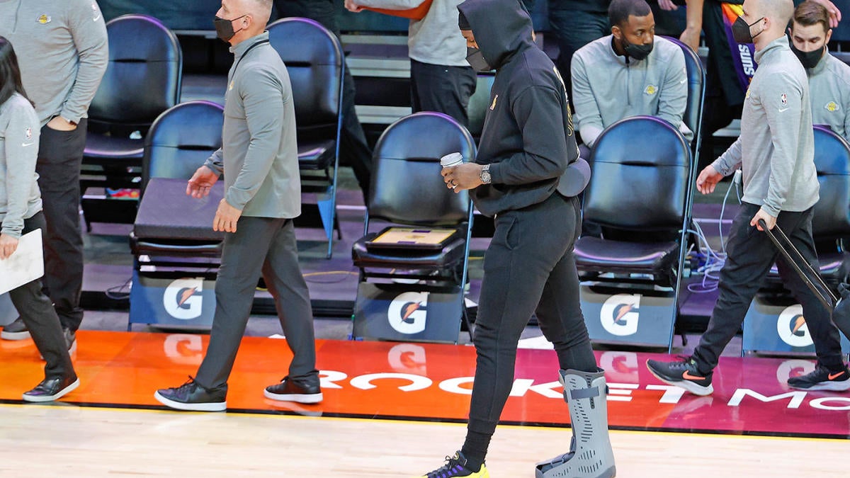 Lebron James Injury Latest Lakers Star Expected To Miss Several Weeks With High Ankle Sprain Per Report Cbssports Com