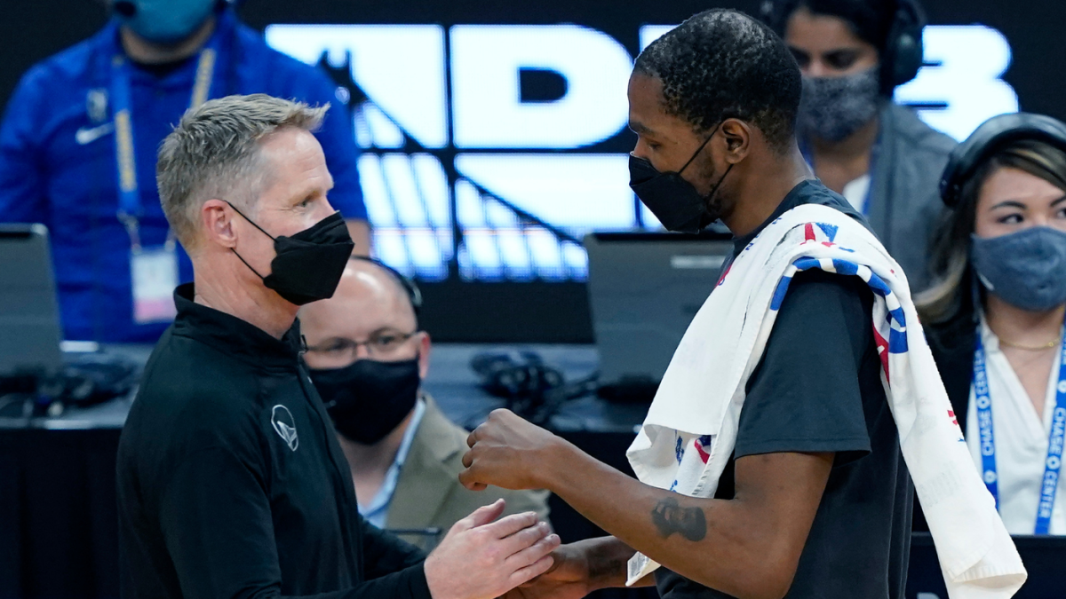 Steve Kerr explains the comments on last year’s leading Warriors compared to the final team ’18 -19 with Kevin Durant