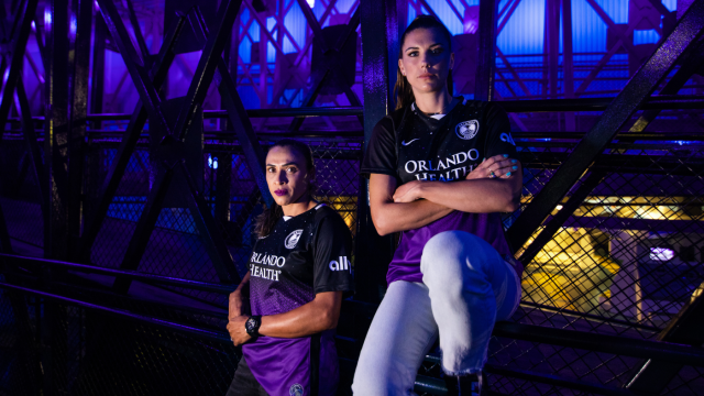 Orlando Pride unveil new 'Ad Astra' kit by launching jersey into outer  space 