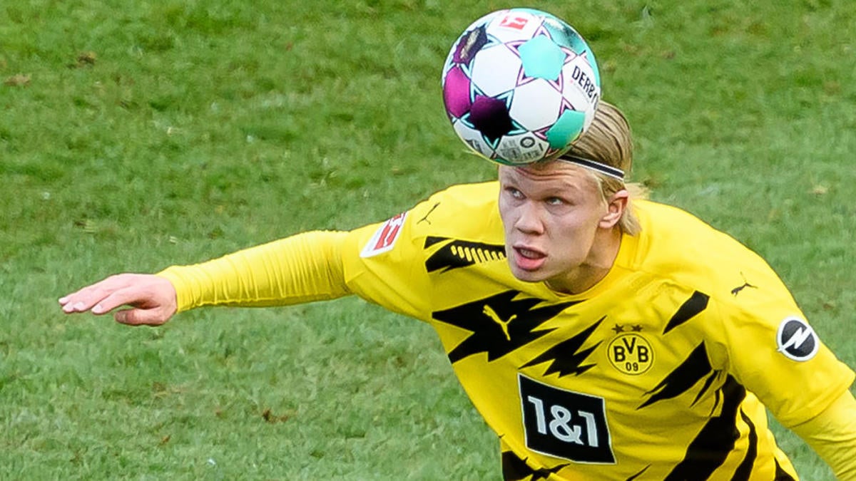 Erling Haaland Transfer Mino Raiola Meets Real Madrid Barcelona To Discuss Deal For Borussia Dortmund Star Cbssports Com