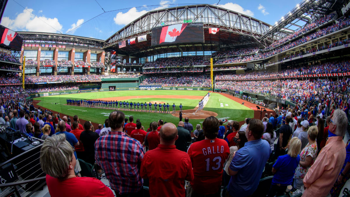 Texas Rangers allowing 100% capacity at stadium for opening day - CBS News
