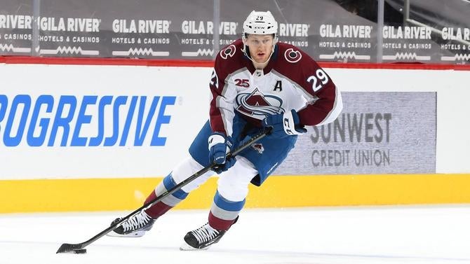 Nathan MacKinnon Colorado Avalanche