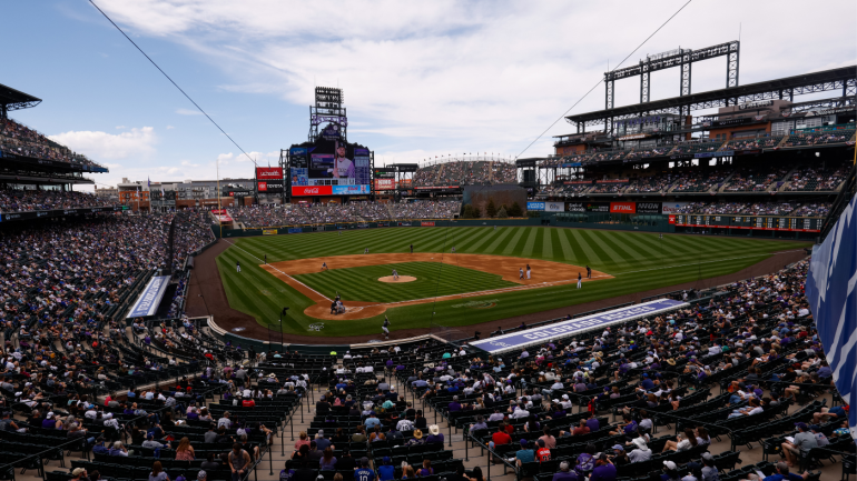 MLB: San Diego Padres at Colorado Rockies