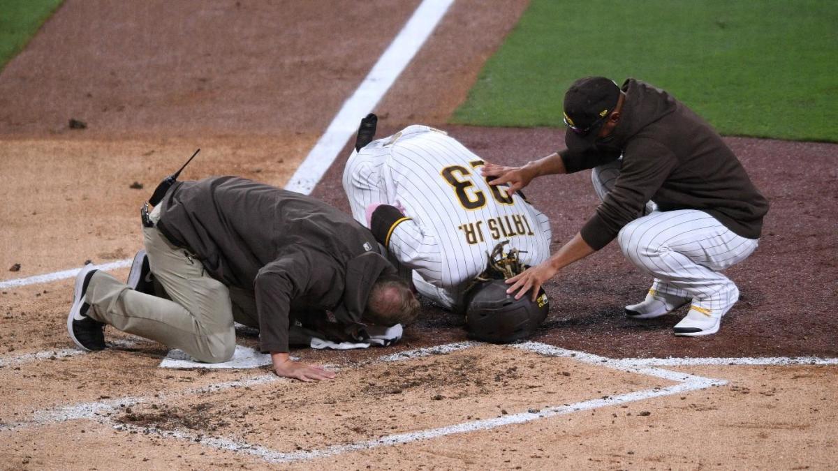 Injury by Fernando Tatis Jr .: The Padres star leaves the game due to a shoulder injury sustained in the swing