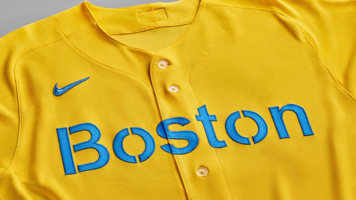 LOOK: Red Sox unveil yellow, Boston Marathon-inspired 'City