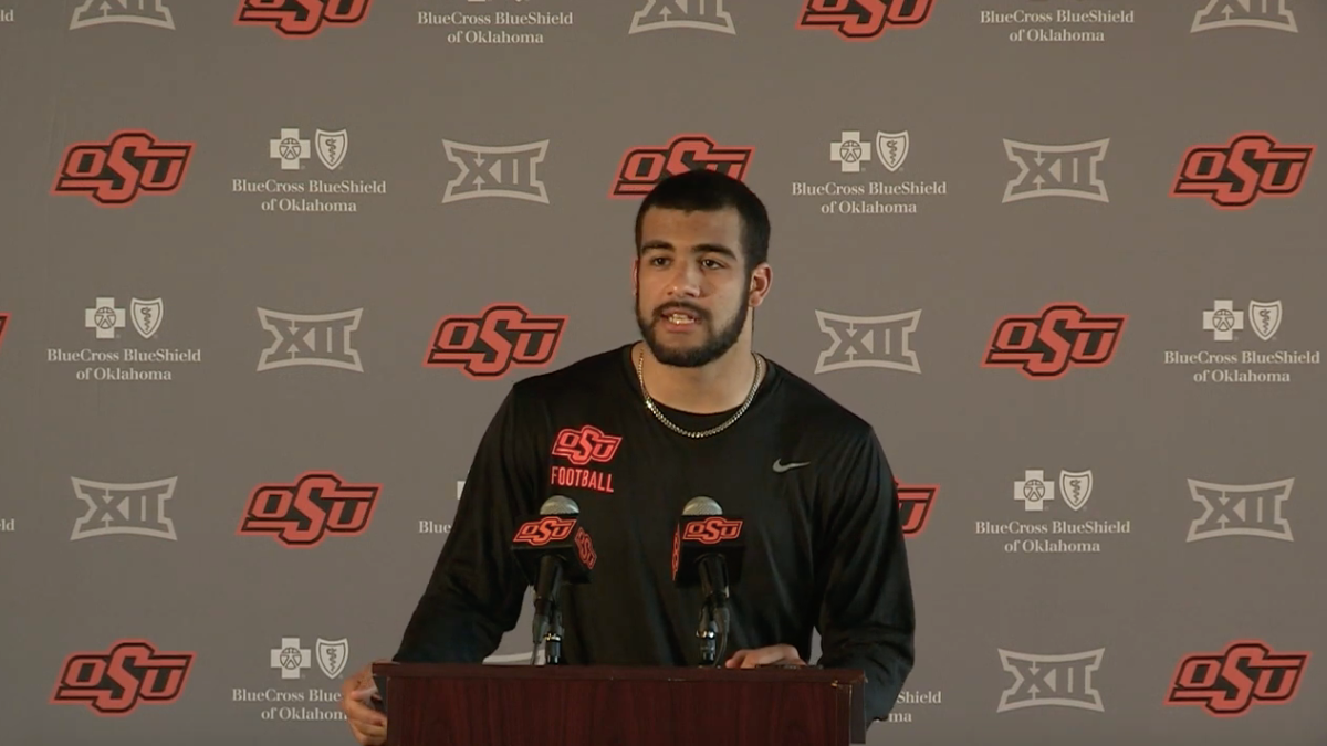 Oklahoma State senior safety Tre Sterling discusses coming back for